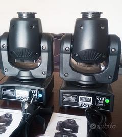 2 * teste mobile 120 watt DJ Animazione