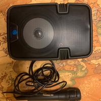 Cassa karaoke portatile