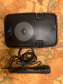 Cassa karaoke portatile