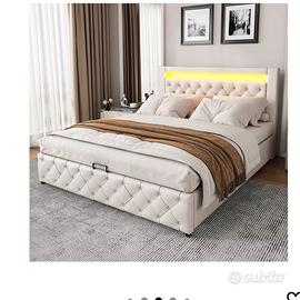 Letto matrimoniale contenitore