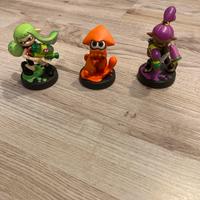 Amiibo Splatoon Inkling Green Orange Squid Purple
