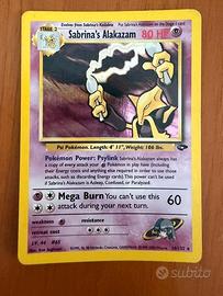 Sabrina's Alakazam carta pokemon HOLO 16/132