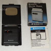Rasoio batterie Sanyo SV-M730 nuovo da collezione