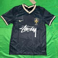 Maglia Brasile Black Stussy taglia M