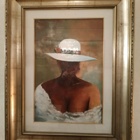 Quadro olio su tela a firma Cominetti