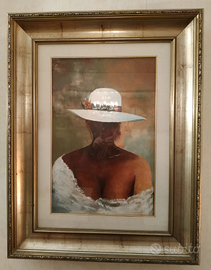 Quadro olio su tela a firma Cominetti