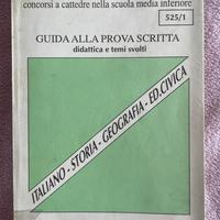 Guida prova scritta Italiano concorsi scuola media