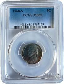 STATI UNITI D'AMERICA 5 Cents Proof président Thom