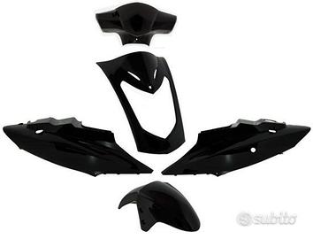 Kit carene nero / bianco kymco agility R12 5 pz
