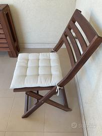 Sedia esterno serie applaro ikea