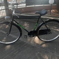 Bicicletta uomo vecchio stile-ruote26-riverniciata