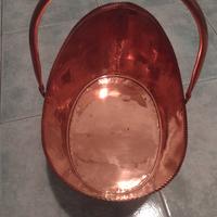 Secchio in rame per decoro casa o confezione regal
