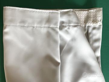 2 tende grige chiare ignifughe oscuranti