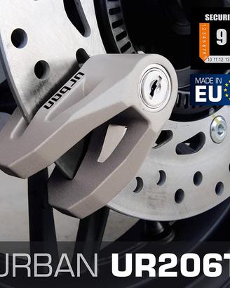 BLOCCADISCO MOTO SCOOTER URBAN SECURITY Ø6 CUSTODI