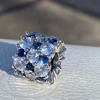 Pandora Charm 798487C02 Eleganza Scintillante Blu