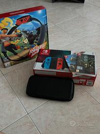 Nintendo Switch + Nintendo Ring fit