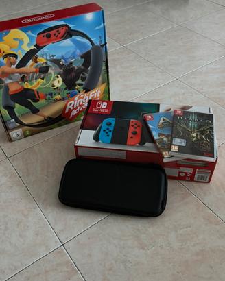 Nintendo Switch + Nintendo Ring fit