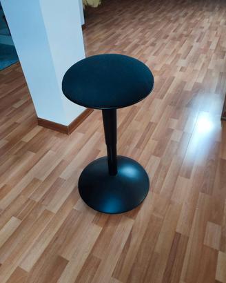 Sgabello nero regolabile inclinabile Nilserik Ikea