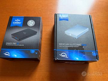 Case OWC HD Esterni - Thuntherbolt 4 e USb C