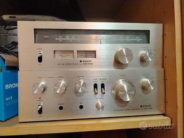 Amplificatore+Radio Sanyo dica 301.Anni 70.