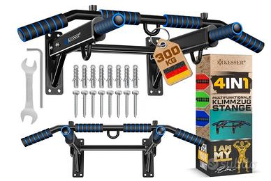 Barra per trazioni 4 in 1 per Montaggio a Parete