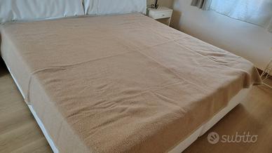 2 coperte matrimoniali misto lana