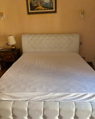 Letto contenitore bianco