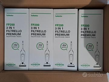 24 SACCHETTI RICAMBIO FOLLETTO VK200 E VK220S