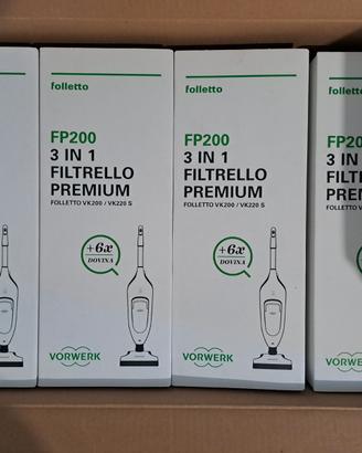 24 SACCHETTI RICAMBIO FOLLETTO VK200 E VK220S