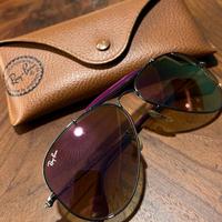 Ray-Ban Aviator Gold & Purple - polarizzati