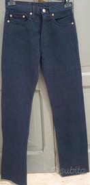 jeans Levis blu scuro taglia m 