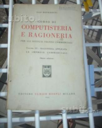 Hoepli ECONOMIA computisteria ragionERIA chimica