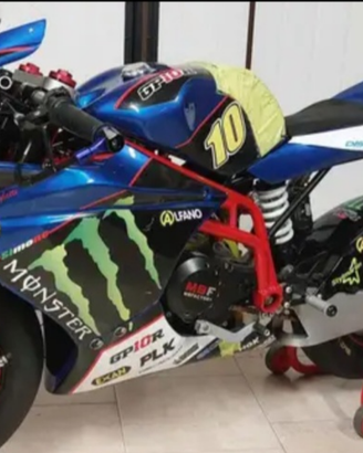 Moto da pista Minigp grc gp10 r