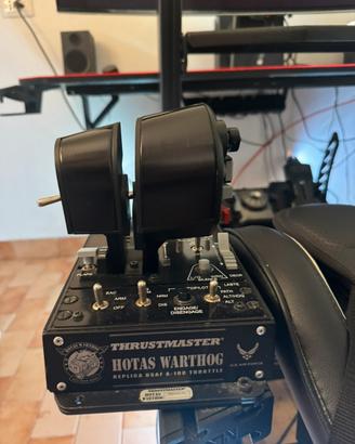 Manetta Trustmaster Hotas Warthog dual  Throttel