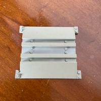 Lego grigio attraversamento ferroviario