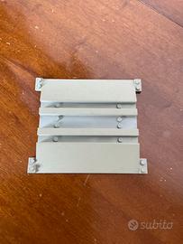 Lego grigio attraversamento ferroviario