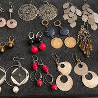 Set n. 10 paia di orecchini