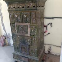 stufa maiolica Castellamonte ceramiche savio