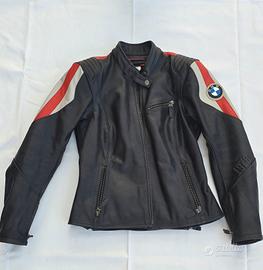 giacca in pelle bmw