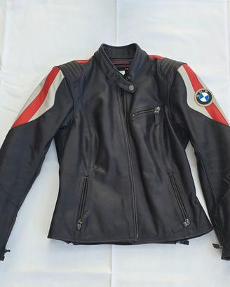 giacca in pelle bmw