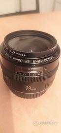 obiettivo Canon EF 28mm 2.8