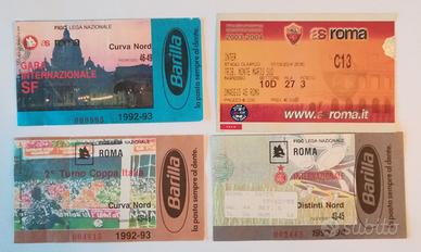 Biglietti A.S. Roma usati