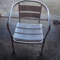 Sedie alluminio