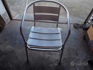 Sedie alluminio