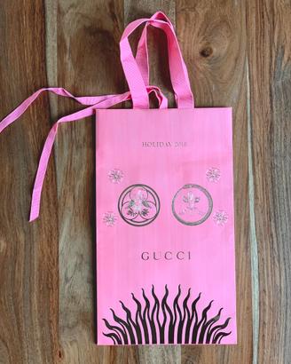 Gucci Paper shopping bag Busta di carta Shopper
