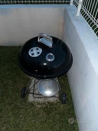Barbecue Weber Compact Kettle 57 cm + termometro