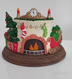 Yankee candle natale christmas fireplace holder