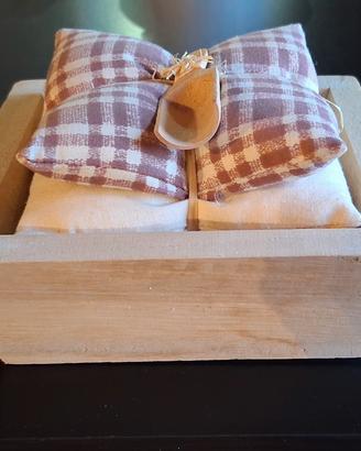 Set profumatore in scatola di legno