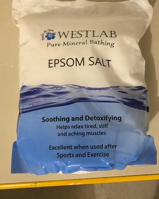 Sali di Epsom 5kg per bagno