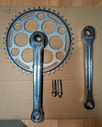 Guarnitura vintage bici donna ciclo piave